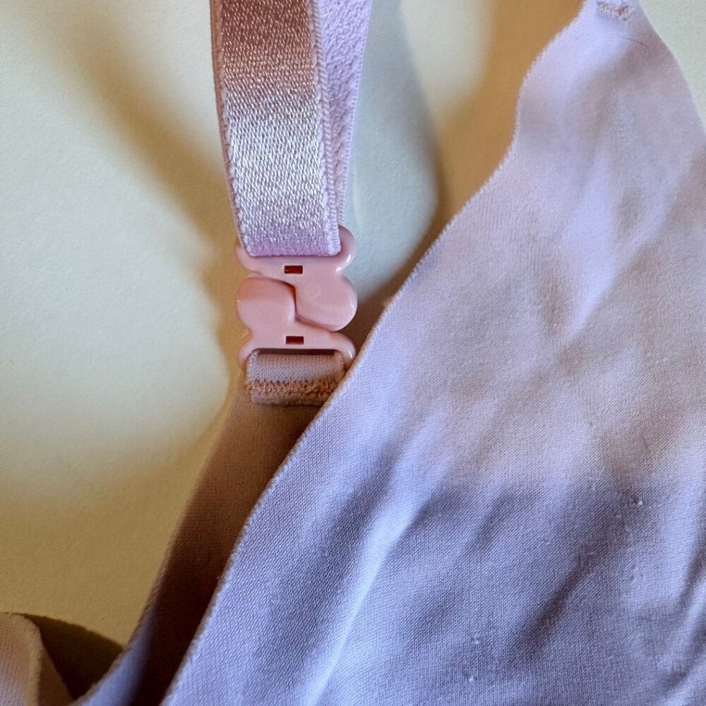 True & Co Blush Seamless Wireless Bralette Adjustable Straps - Picture 4 of 4